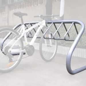 Estacionamiento de bicicletas para capacidad de doble cara
