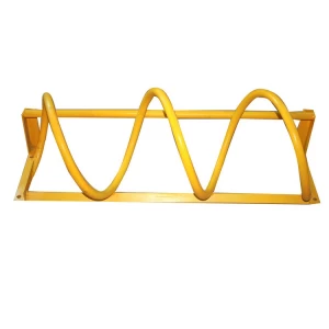 Многофункциональные велосипедные стойки с желтым напылением Wave