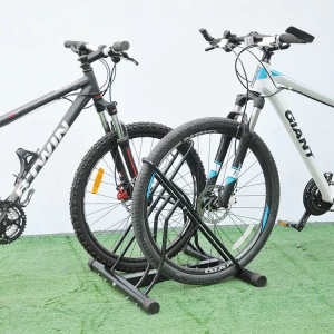 Porte-vélos au sol
