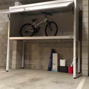 Car Parking Metal Garage Storage Cabinet Box Over Car Bonnet