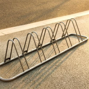 High Quality Gray Steel Outdoor Or Indoor Bicycle Stand