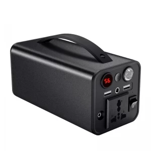 Portable power station 180W black