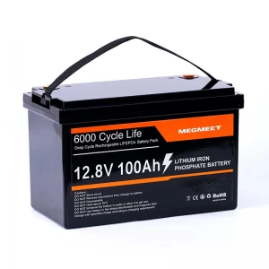 12v100Ah Lead Acid Instead Lifepo4 Lithium Battery Lithium Iron Phosphate Battery Deep Cycle Home Solar System