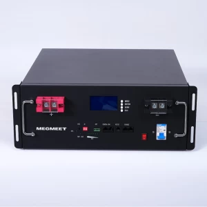 Megmeet Solar Llithium Battery 48V 200AH 10kw Solar Energy Storage Lithium Ion Batteries Power Lithium Battery Pack with CE