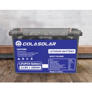Cola CS3600 3600Wh Portable LiFePO4 Battery Pack 12.8v 280Ah Cell Home Energy Storage IP65 Protection