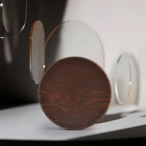 MDF Wooden Lid For 8oz Candle Glass Jar