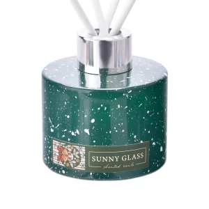 Wholesale Premium Dark Green Christmas Glass Diffuser Bottles 