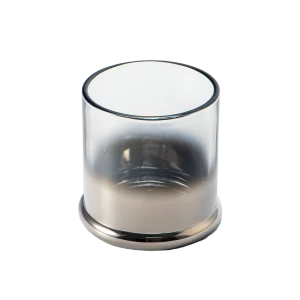 New Arrival Color Plated Glass Container Aromatherapy Candle Glass Jar Supplier