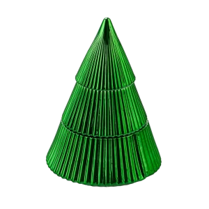 Pakyawan multi-layer glass candle garapon na may mga lids para sa mga Christmas party