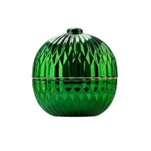 Wholesale Creative Christmas Bauble Glass Candle Jars with Lids