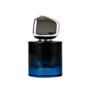 Light Luxury Edition 30ml Gradient Blue Parfume Sprayflaske med metalhætte