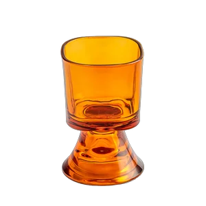 批发正反两用复古玻璃蜡罐香薰容器