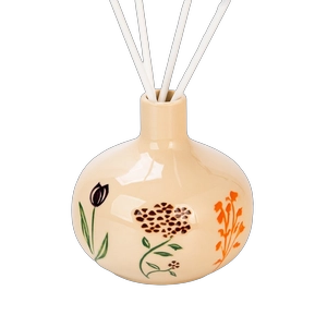 Diffusore di aromi in ceramica dipinta a mano pastorale, decorazione per la casa