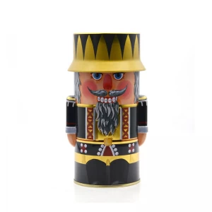 Kotak tin gula-gula nutcracker