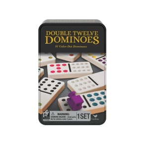 Kotak Timah Set Domino Tersuai