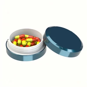 Balang Tin Kes Tahan Kanak-Kanak Tersuai Dengan Silikon untuk Gummies