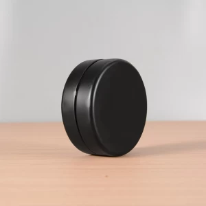 Pequeñas latas de metal hermandradas de grado redondo de alimentos CR PATAGOS GUMMES CON PLÁSTICO INTER