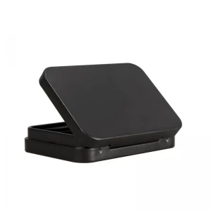 Tins tahan kanak -kanak CR 80 × 58 × 15mm Gummy Mint Candy Packaging Child Proof Box Hinged Box