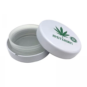 Custom Round Child Resistant Cannabis Flower Box