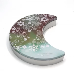 Kotak Tin Bentuk Bulan Cute Custom