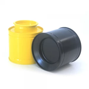 Bulat Teh Bulat Teh Tin Tin Makanan Gred Makanan Tin Tin Canister Can untuk Teh