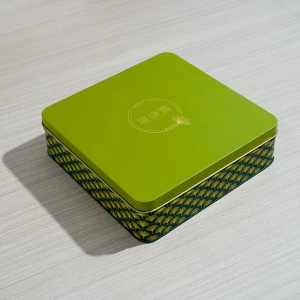 Wholesale Custom Printed Square Gift Tin Box