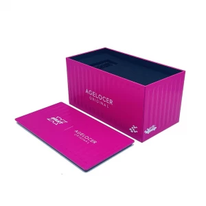 Manufacturer Rectangular Shipping Container-shaped Tin Box