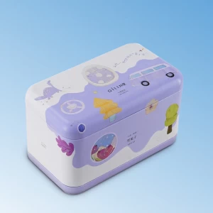 Custom Printed Rectangular Car Aromatherapy Tin Box Packaging