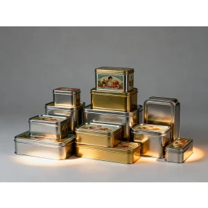 Custom Printed Candy Tin Containers for Sweet and Stylish Branding