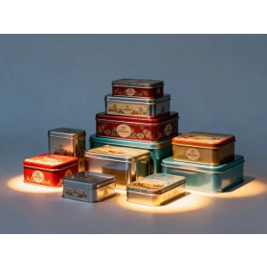 Creative Holiday Tin Packaging Ideas for Christmas and New Year Gifts