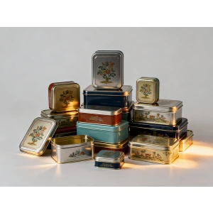 Reusable Metal Tin Gift Containers for Sustainable Brand Value