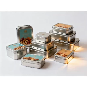 Custom Tin Containers for Tech Accessories and Electronic Gifts