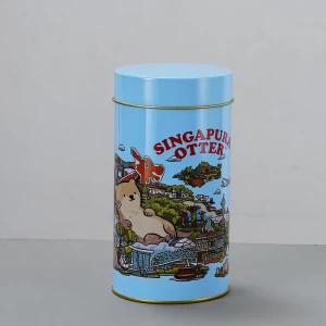 Customized Wholesale Round Metal Tin Box Packaging