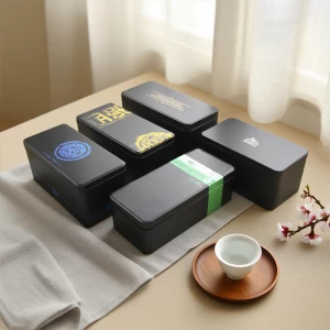 Usine d'emballage en étain personnalisé soutenant les marques mondiales de cadeaux