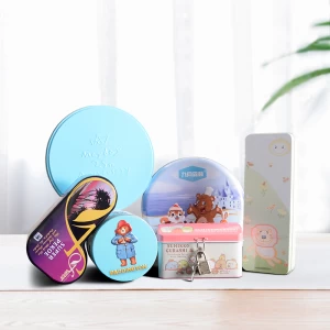 Decorative Tin Boxes for Holiday Gifts and Collectible Packaging