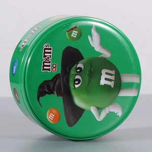 علبة حلوى الشوكولاتة المستديرة المخصصة