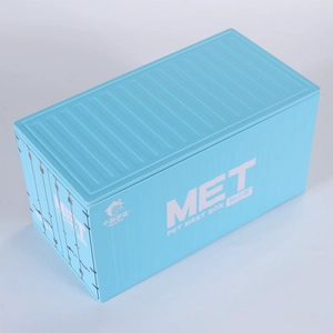 Hộp thiếc kim loại hình chữ nhật được in tùy chỉnh