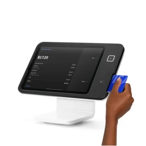 Customizable iPad POS Stand with Integrated Card Reader & USB-C – Tailored Solutions for Retail