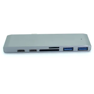 MacBook＆Laptops用の7-in-1 USB-Cハブドッキングステーション| OEMメーカー