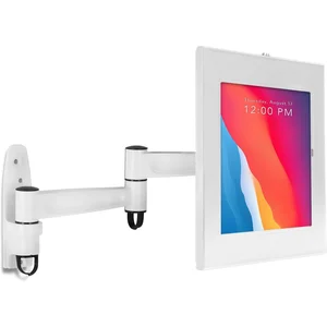 Anti-Theft Tablet Kiosk Wall Mount with Full-Motion Arm – Compatible with iPad 10th/9th/8th Gen, iPad Pro 10.5, iPad Air 10.5