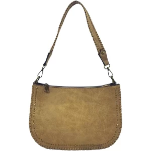 China Fashionable brown handbag wholesale factory manufacturer
