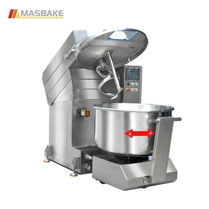 Máquina misturadora de massa em espiral 100KG com barril removível