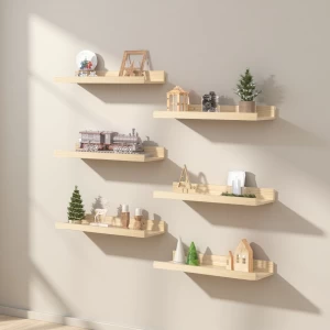 China Wholesale Floating Shelves, Wall Shelves for Decor, Wall Mounted Wood Shelf, Picture Ledge Shelf manufacturer