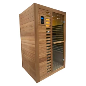 China Customized Luxury Traditional 2 Person Cube Sauna Room manufacturer