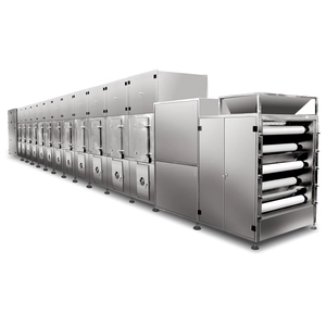 Secador de túnel de micro-ondas com equipamento de secagem contínua industrial