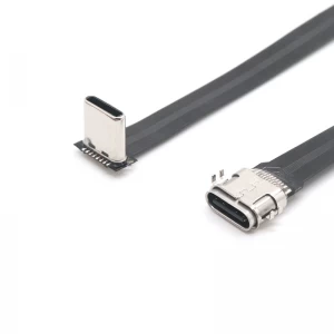 FFC USB Tipi C Kablosu FPV Düz İnce İnce Şerit FPC Kablosu