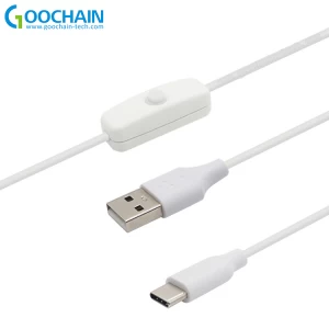 Benutzerdefinierte Leistung USB-Schalter Typ C Kabel für Raspberry Pi 4