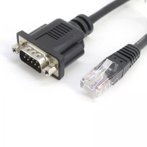 RS232 DB9 Male to RJ45 8P8C Male serial cable