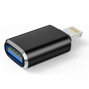 适用于 iPhone 的 Lightning 公头转 USB3.0 母头适配器 OTG 电缆