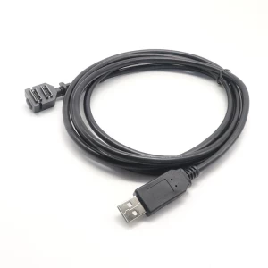 China Verifon USB Cable for VX 805/820 Scan Cable USB 2.0 A Male to Double 14Pin Pitch 1.27 IDC Cable manufacturer